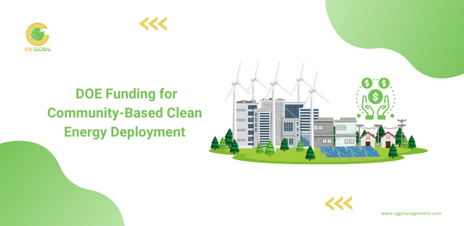 DOE Funding for Community-Based Clean Energy Deployment